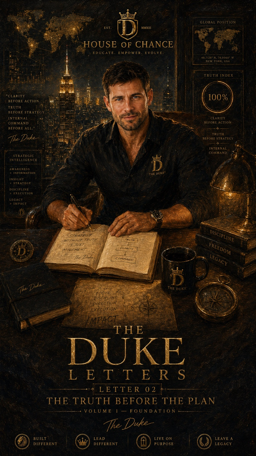The Duke Letters — Letter 02: The Truth Before the Plan — master image