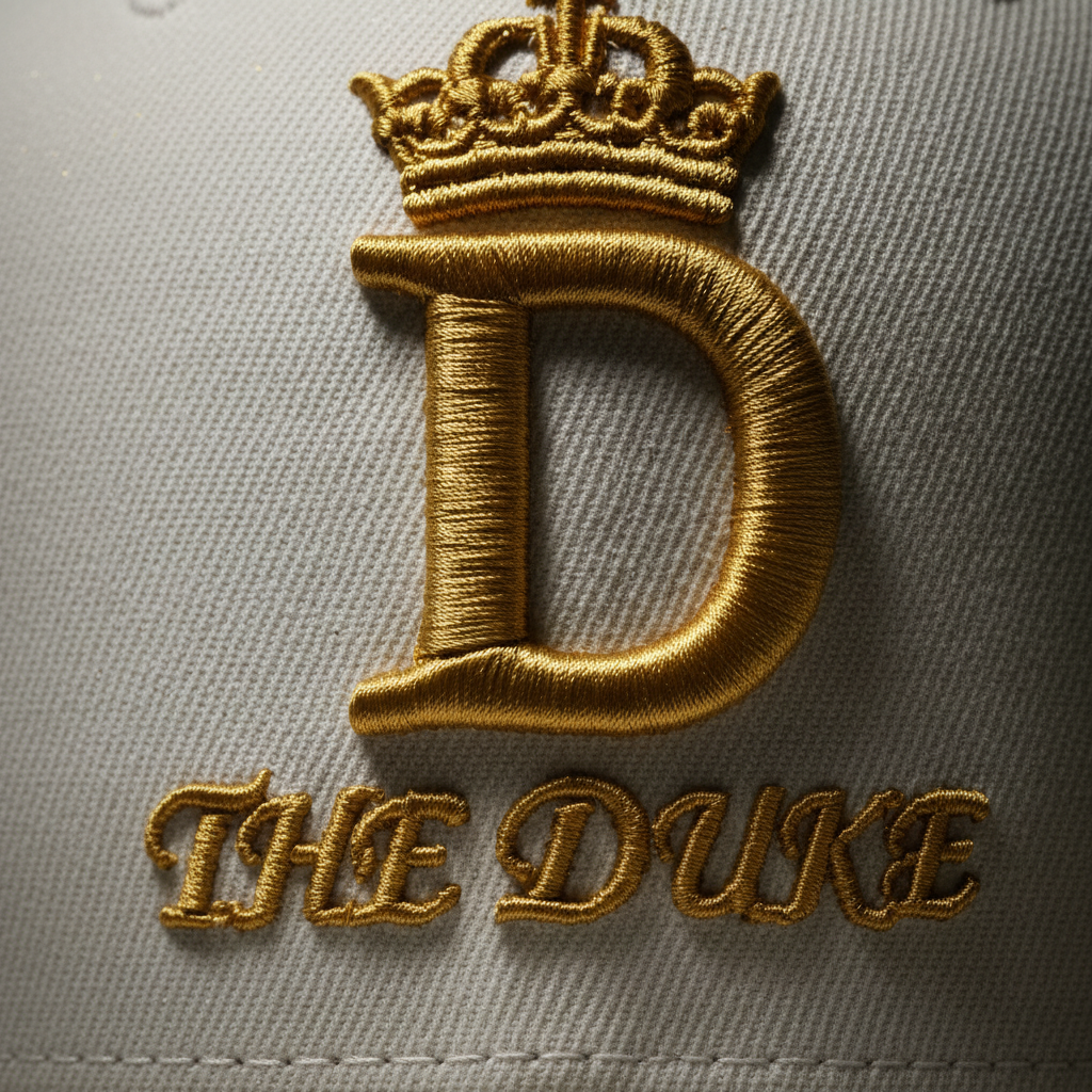 The Duchess Crest Cap — Women's Premium Embroidered Crest Streetwear Hat