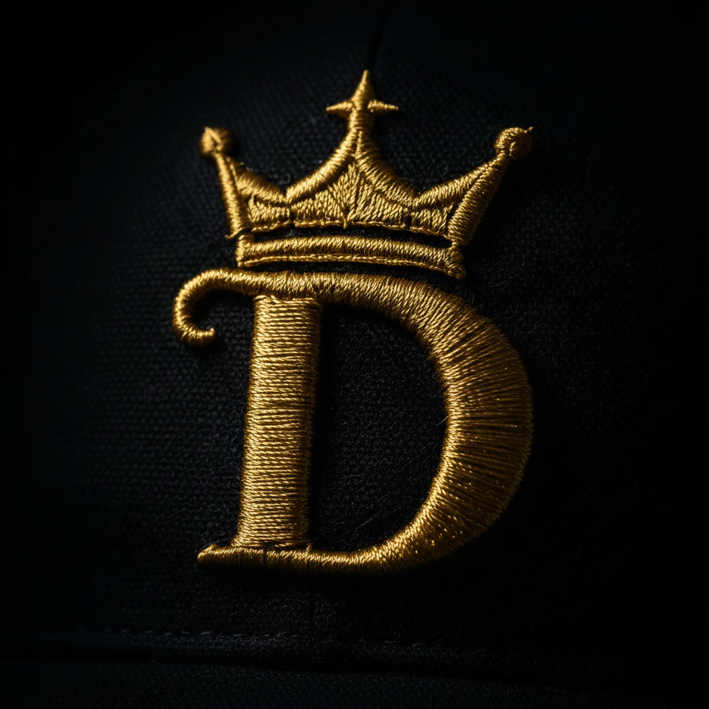 The Duke Crest Cap — Premium Embroidered Crest Streetwear Hat for Men
