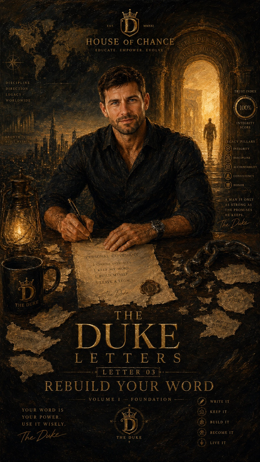 The Duke Letters — Letter 03: Rebuild Your Word — canonical cover
