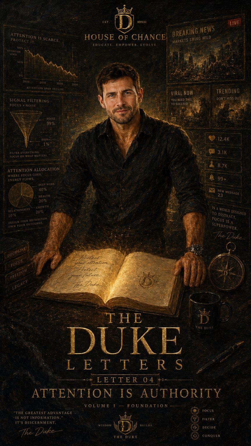 The Duke Letters — Letter 04: Attention Is Authority — canonical cover