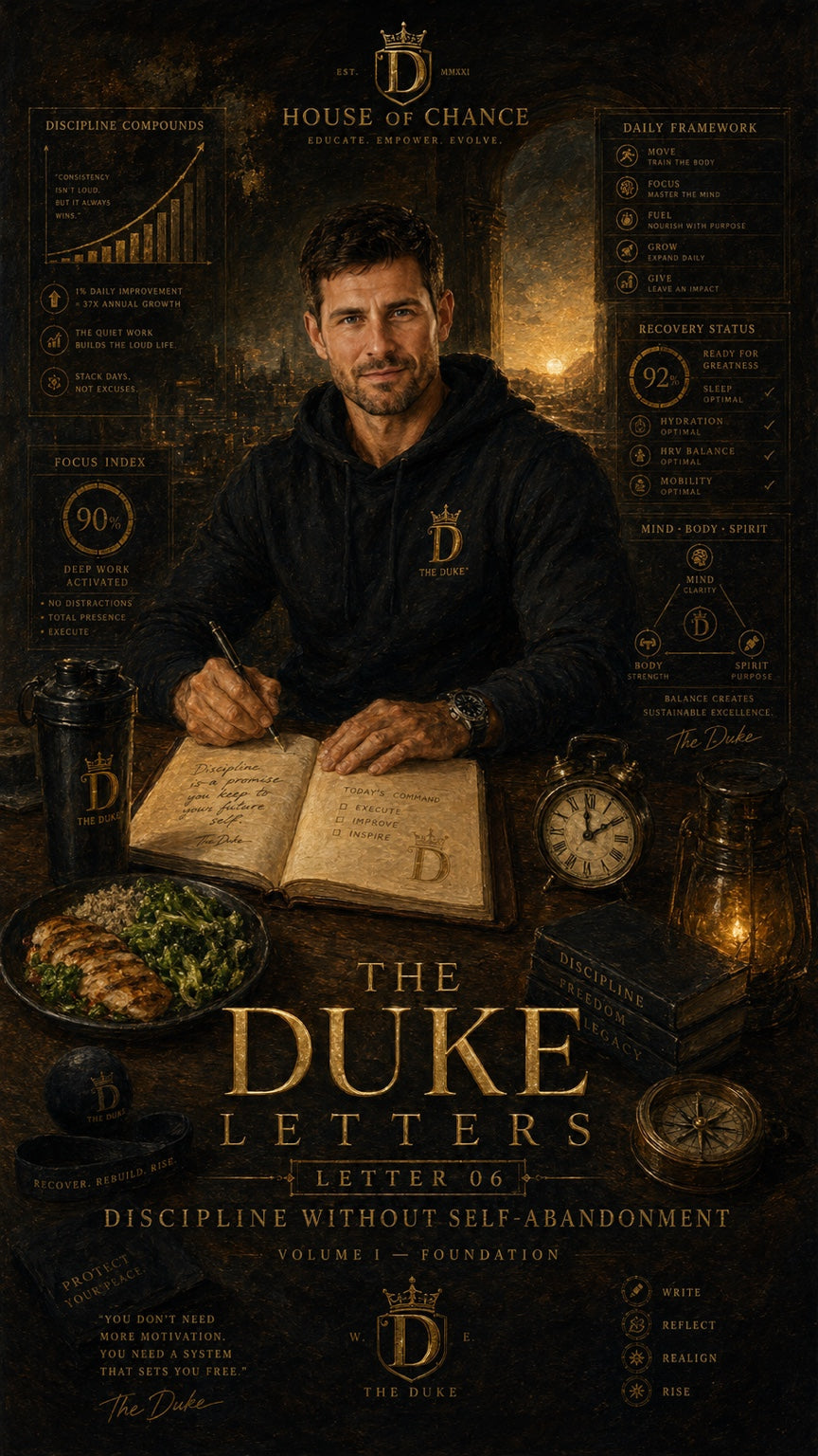 The Duke Letters — Letter 06: Discipline Without Self-Abandonment — canonical cover