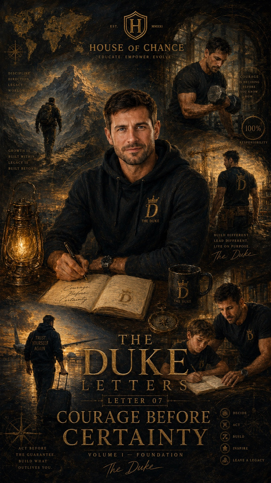 The Duke Letters — Letter 07: Courage Before Certainty — canonical cover