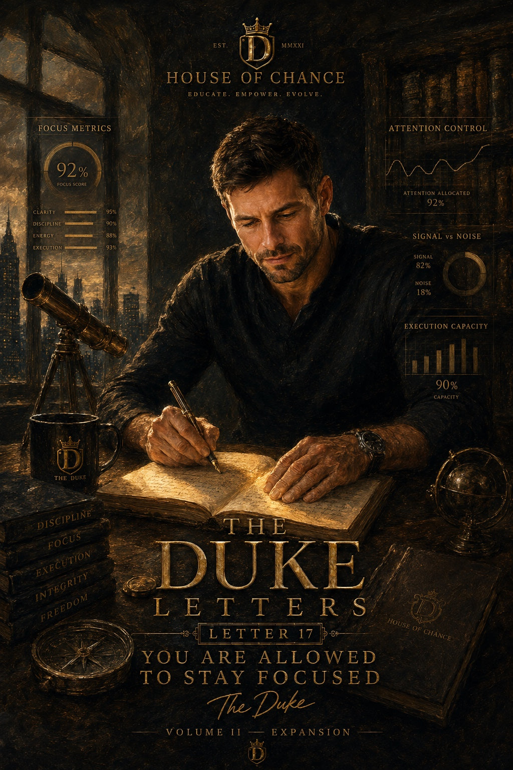 The Duke Letters — Letter 17: You Are Allowed to Stay Focused — canonical cover