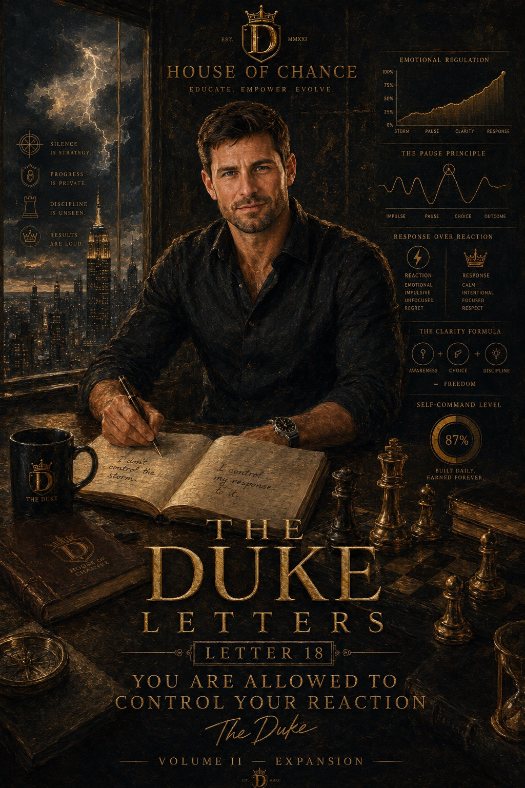 The Duke Letters — Letter 18: You Are Allowed to Control Your Reaction — canonical cover