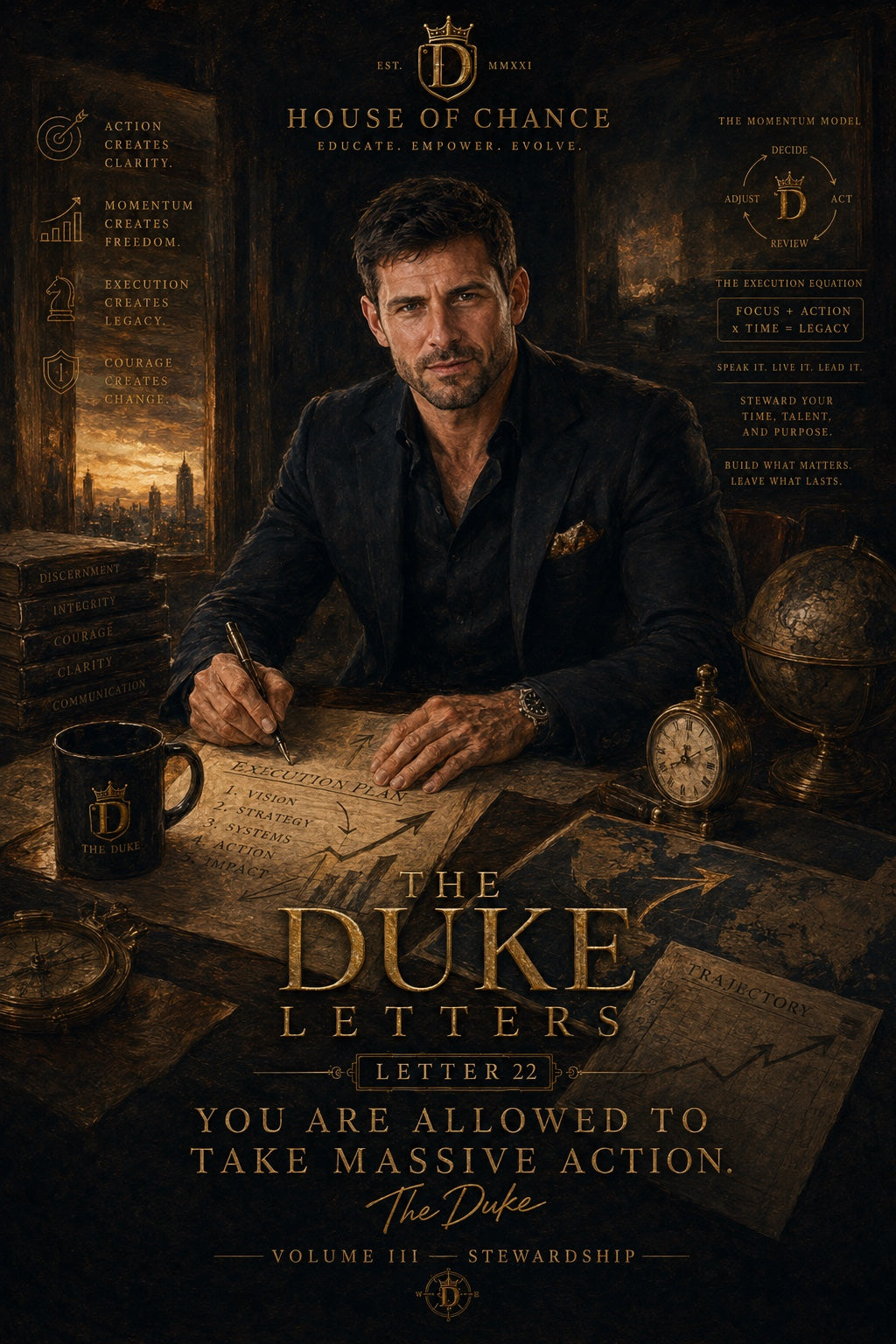 The Duke Letters — Letter 22: You Are Allowed to Take Massive Action — canonical cover