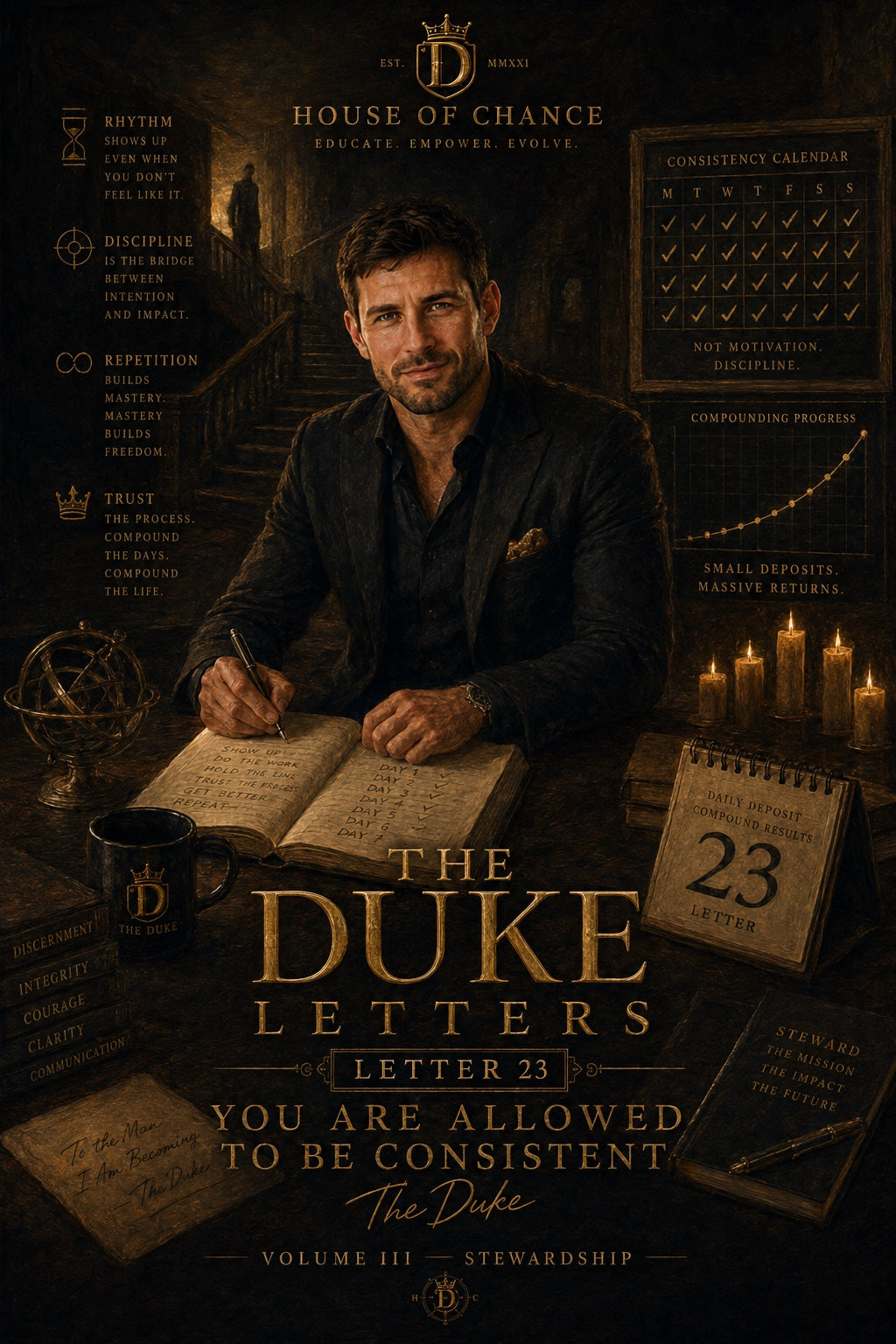 The Duke Letters — Letter 23: You Are Allowed to Be Consistent — canonical cover