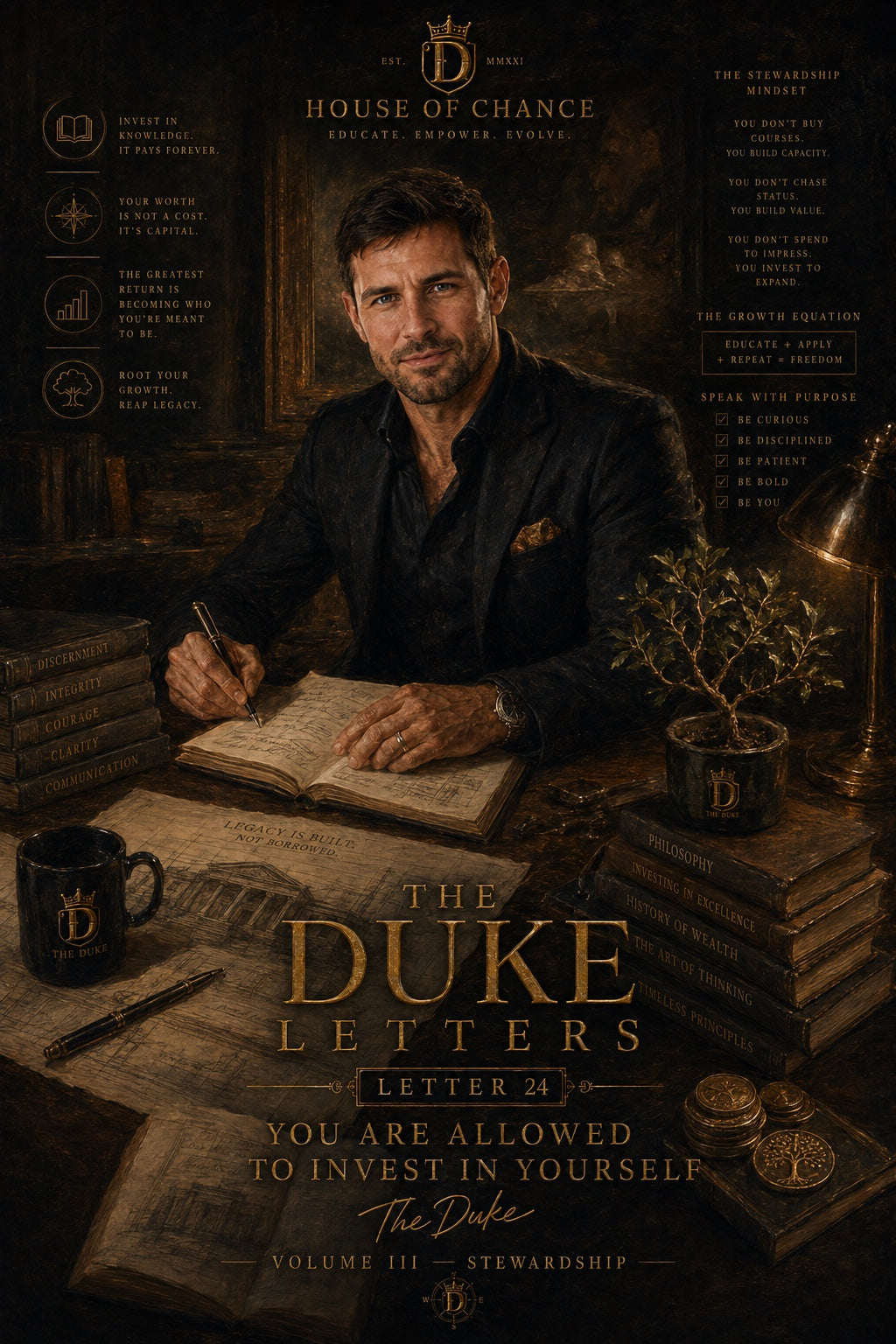 The Duke Letters — Letter 24: You Are Allowed to Invest in Yourself — canonical cover