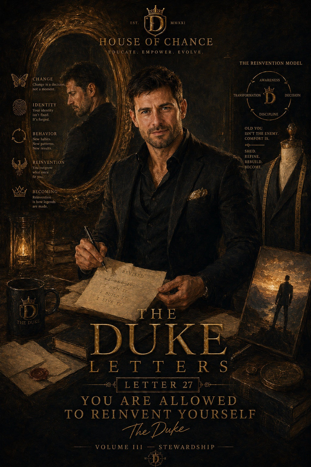 The Duke Letters — Letter 27: You Are Allowed to Reinvent Yourself — canonical cover