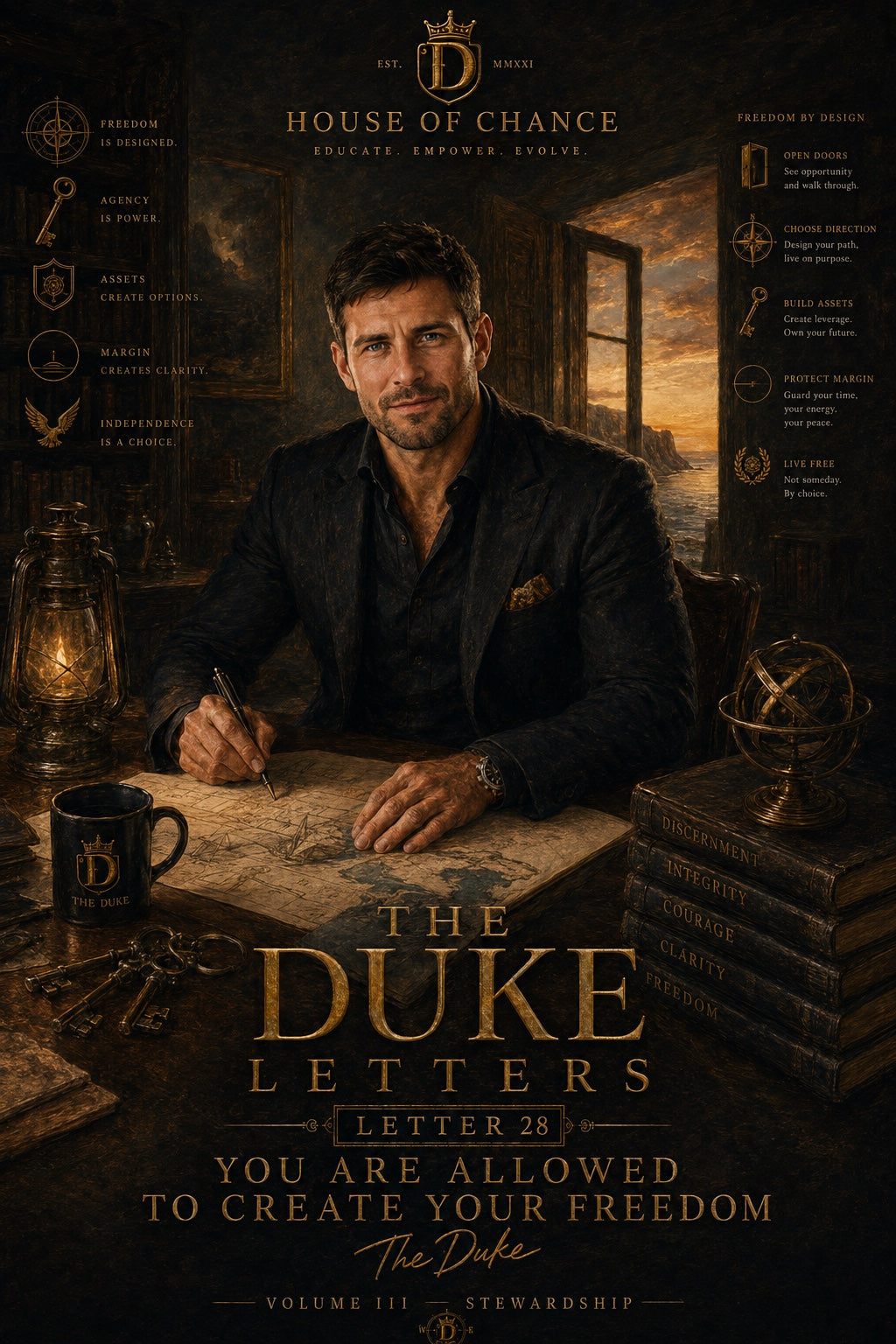 The Duke Letters — Letter 28: You Are Allowed to Create Your Freedom — canonical cover