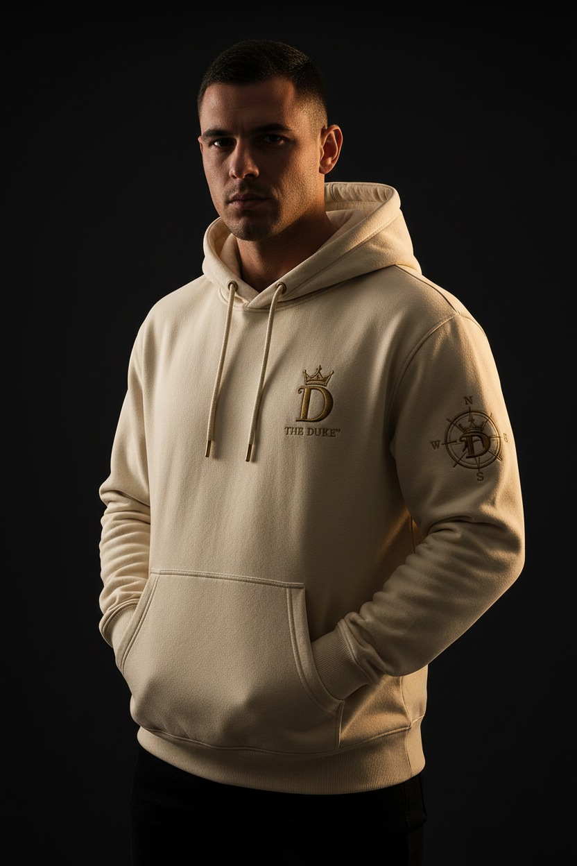 Duke Signature Hoodie — Studio Model Shot