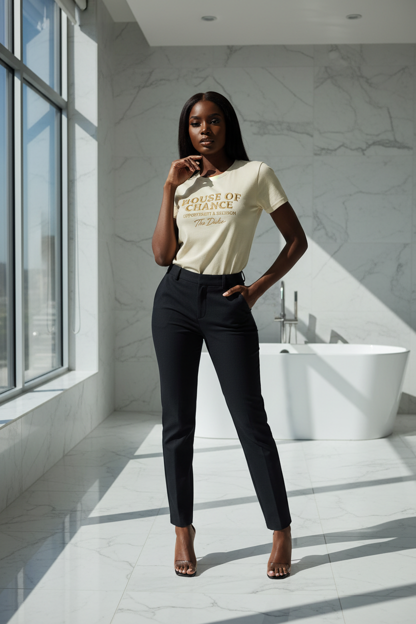 Women's Opportunity Tee — Premium Embroidered Streetwear T-Shirt for Women