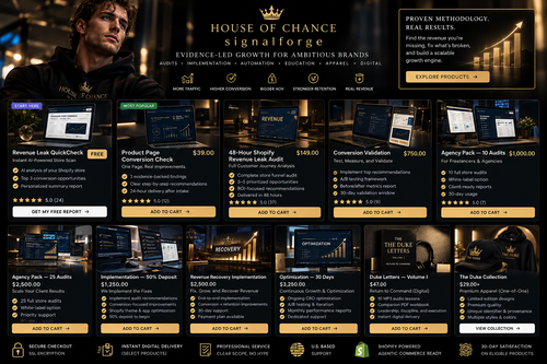 SignalForge Product Page Conversion Check — evidence-led Shopify conversion diagnostic